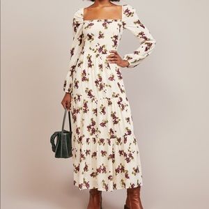 Floral Long Sleeve Dress